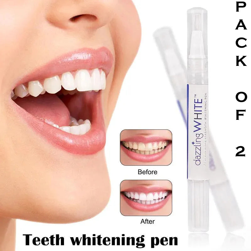 Pack of 2 Professional Strength Teeth Whitening Pens