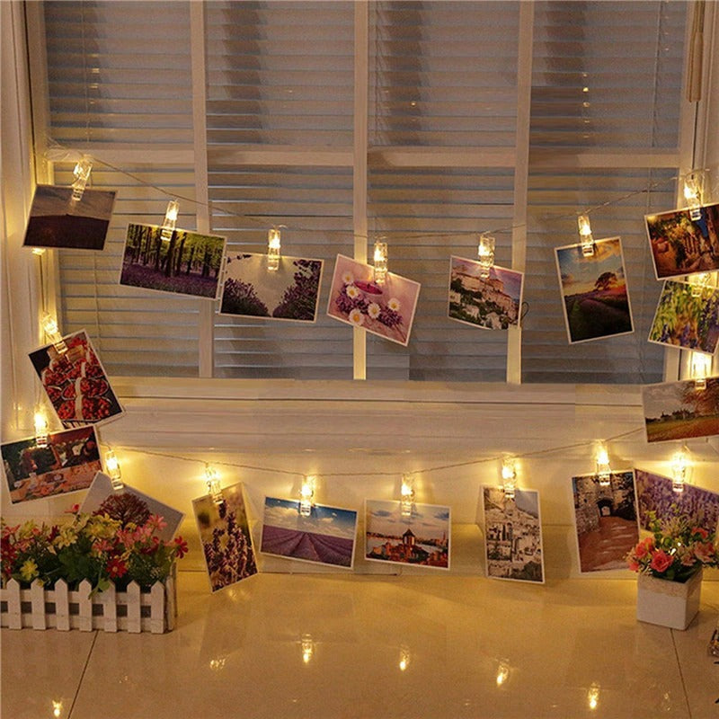 Twinkle Clips: 20 LED Photo Decoration Lights