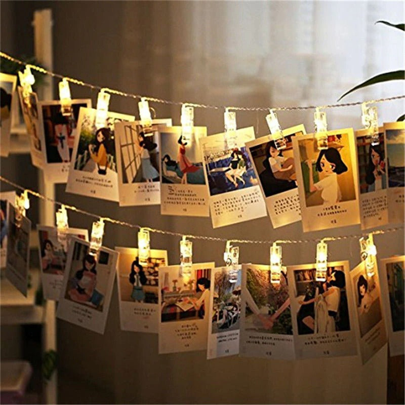 Twinkle Clips: 20 LED Photo Decoration Lights