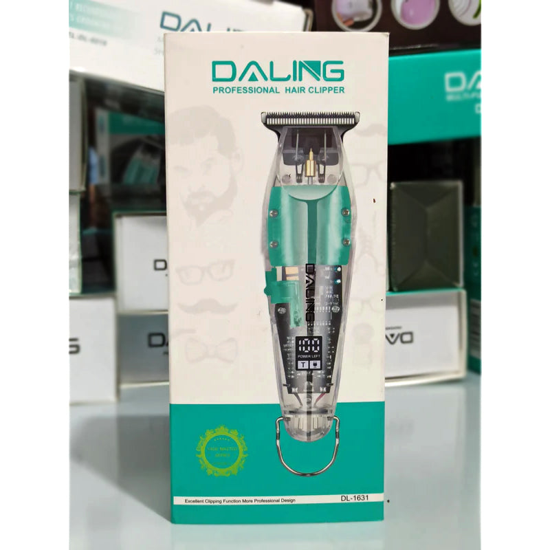 Daling DL-1631 Transparent Body Hair Trimmer: LED Display