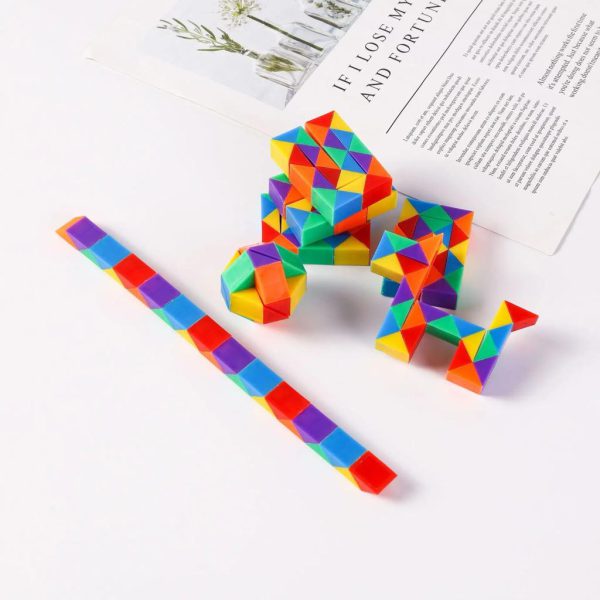 Hot Selling Colorful Magic Cube Magic Ruler Set: 2-Piece Collection