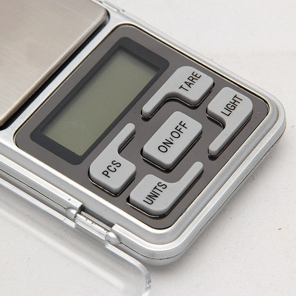 Mini Electronic Digital Scale: 500g Capacity, 0.1g Accuracy, LCD Display