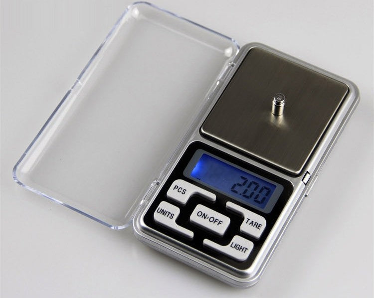 Mini Electronic Digital Scale: 500g Capacity, 0.1g Accuracy, LCD Display