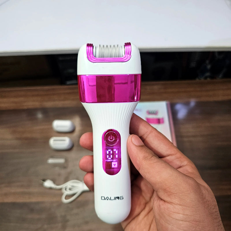 DL-6021 Daling 3-In-1 Rechargeable Grooming Kit: Women's Essential