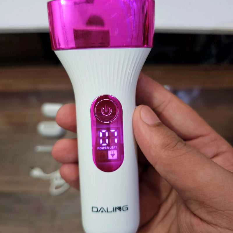 DL-6021 Daling 3-In-1 Rechargeable Grooming Kit: Women's Essential