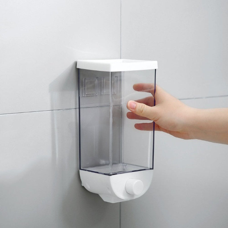 Eco-Storage: 1500ml Transparent Wall-Mounted Grain Box