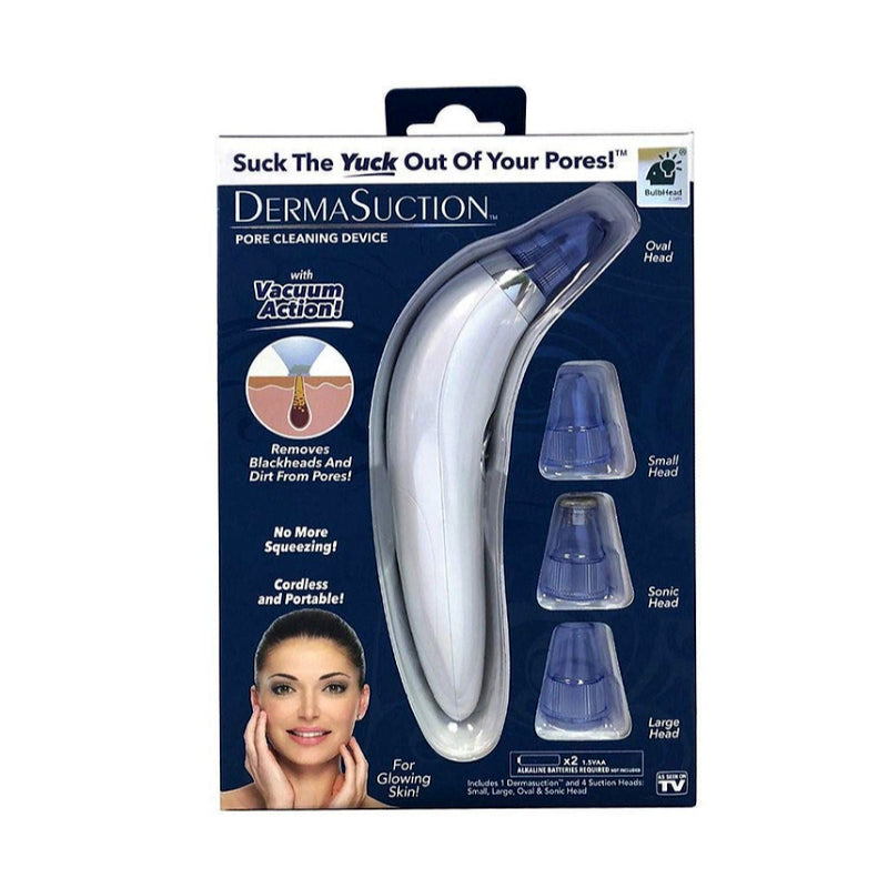 DermaSuction: Vacuum Pore Cleaning Device with 4 Suction Heads