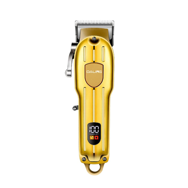 Daling DL-1538 Cordless Hair Clipper: LED Display, 2600mAh Battery