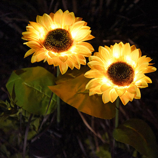 Waterproof Solar Sunflower Lights - Perfect Garden Décor