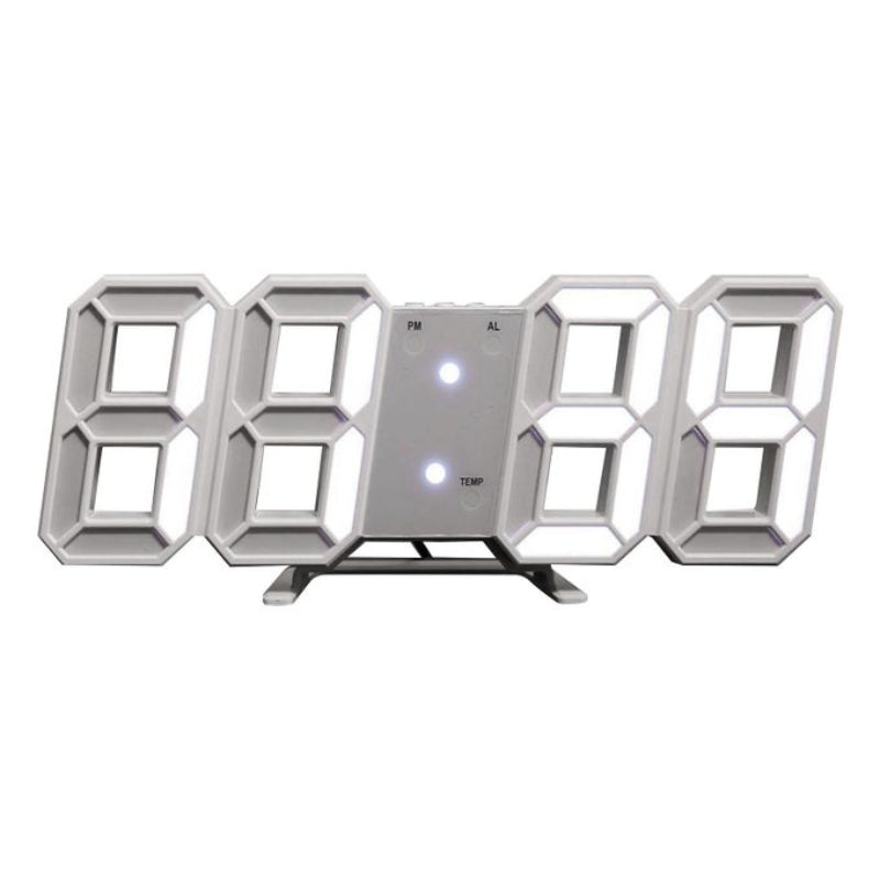 Modern Design 3D LED Digital Clock: Multi-Functional