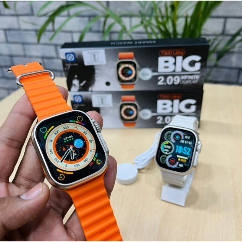 T900 Ultra Big Smartwatch: 2.09-Inch Infinite Display