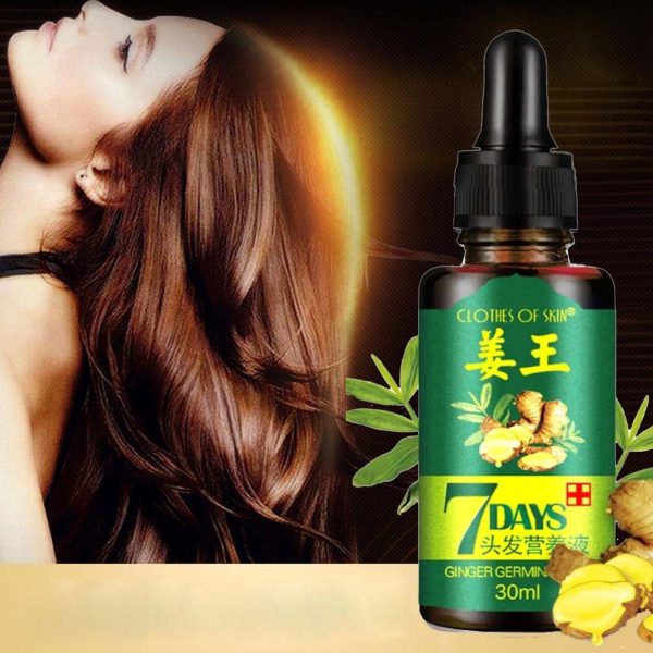 7-Day Ginger Germinal Oil: Hair Growth Essence - 30ml