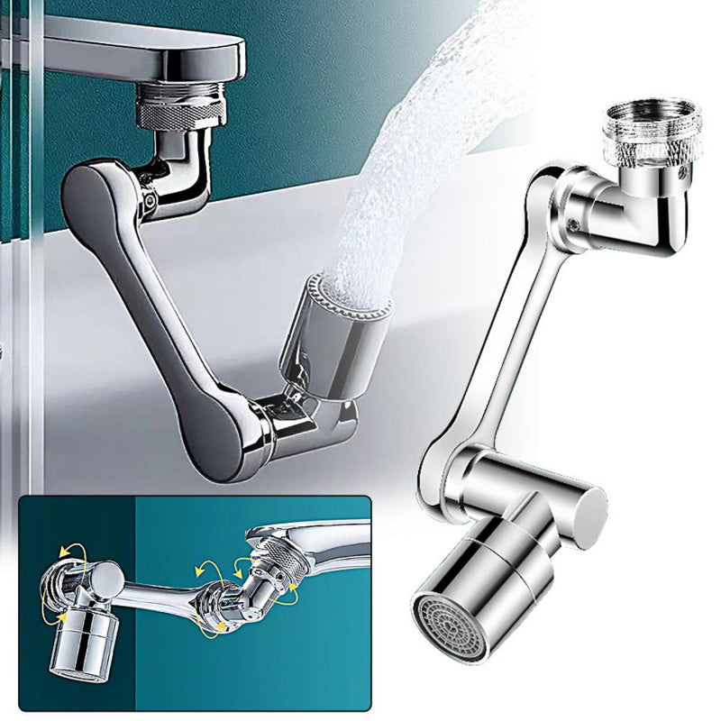 SplashGuard Faucet Extender: 1080° Rotation with Filter