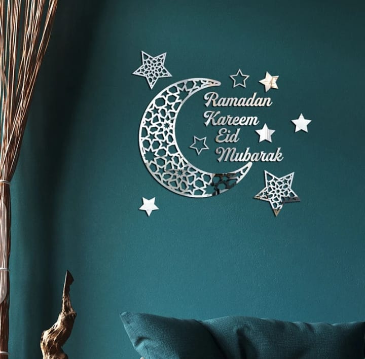 Ramadan Kareem Wall Decorations: Acrylic Mirror