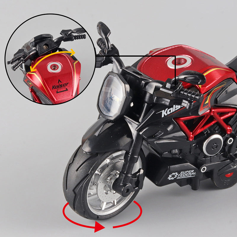 AGUSTA 1:12 Racing Pull Back Sports Bike Alloy Series