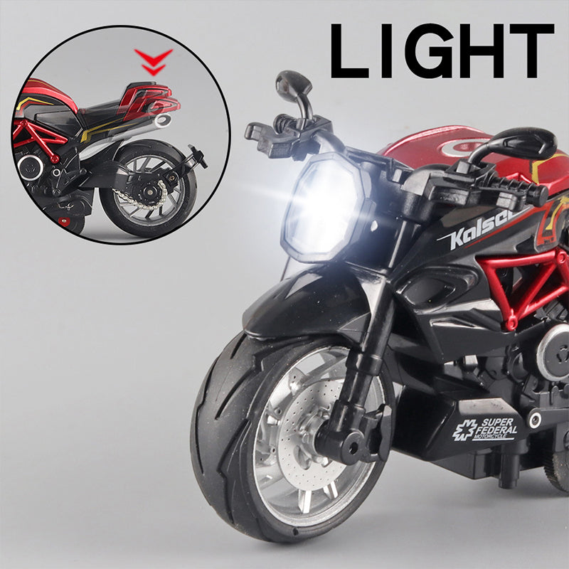 AGUSTA 1:12 Racing Pull Back Sports Bike Alloy Series