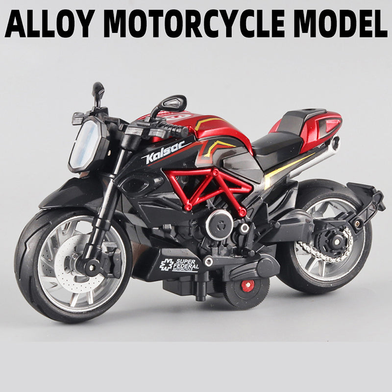 AGUSTA 1:12 Racing Pull Back Sports Bike Alloy Series