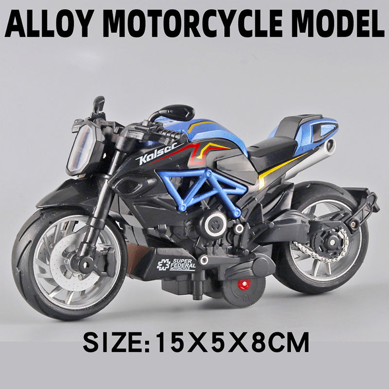 AGUSTA 1:12 Racing Pull Back Sports Bike Alloy Series