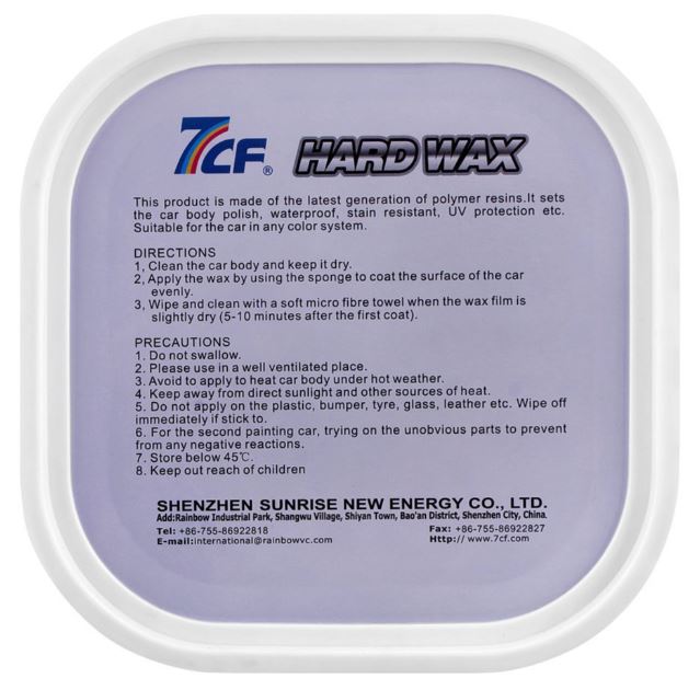 7CF Hard Wax: High-Grade Polish for Protection and Shine