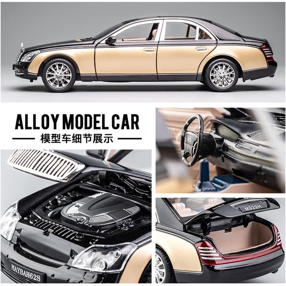 1:24 Maybach 62S Classic Alloy Die-Cast Model Car