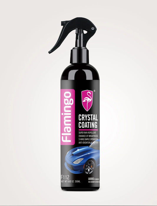 Flamingo Crystal Coating: 250ml High Gloss Liquid Polish