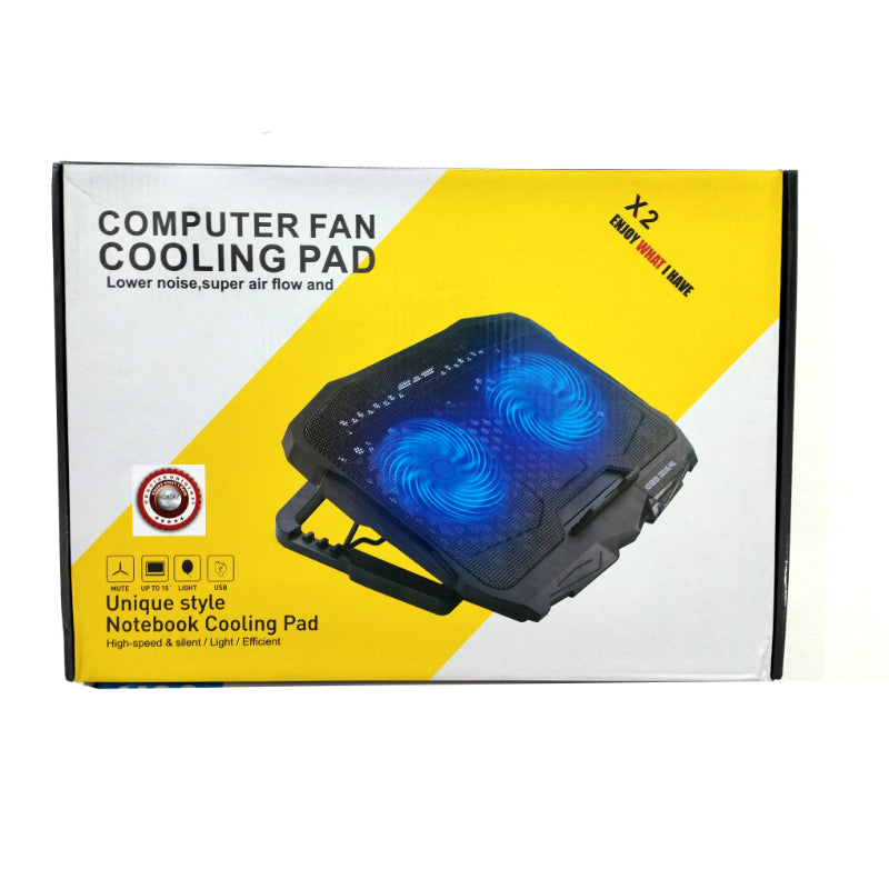 WhisperCool X2: High Airflow Laptop Cooling Pad