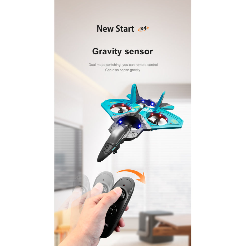 6CH EPP Remote Control Gravity Sensing 4 Motor Aircraft V17