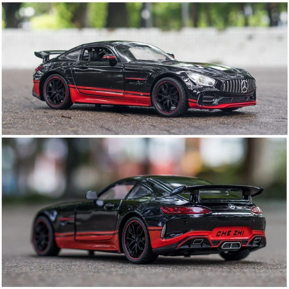 High Simulation Die-Cast Alloy Model: Mercedes Benz AMG GT Sports Car