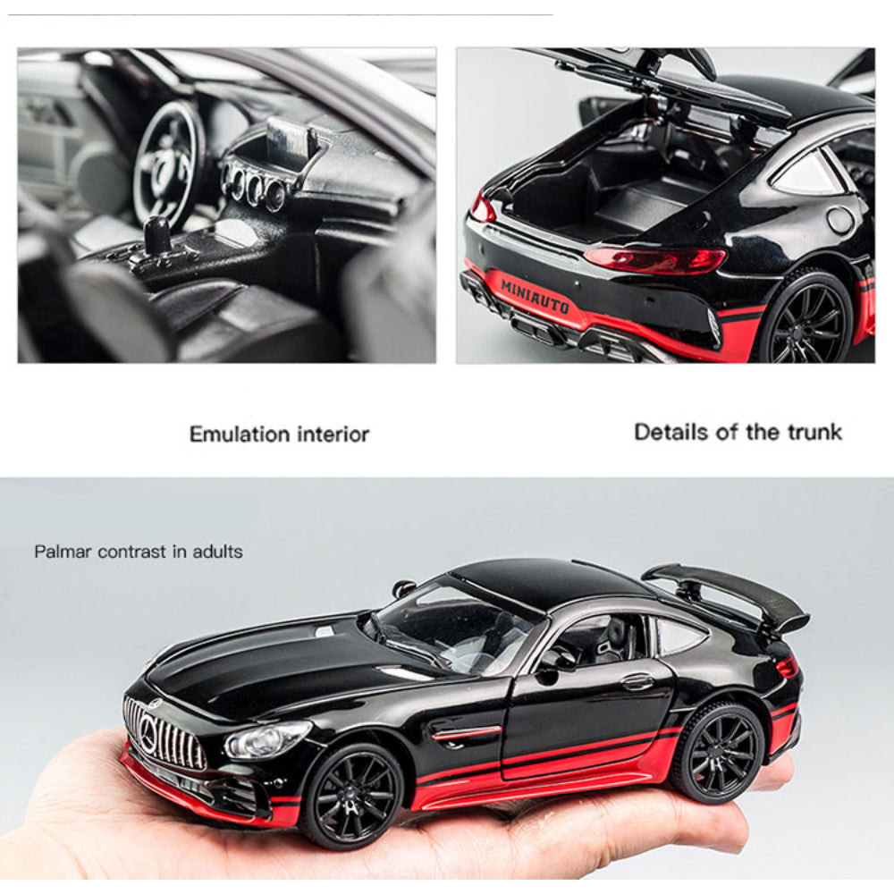 High Simulation Die-Cast Alloy Model: Mercedes Benz AMG GT Sports Car