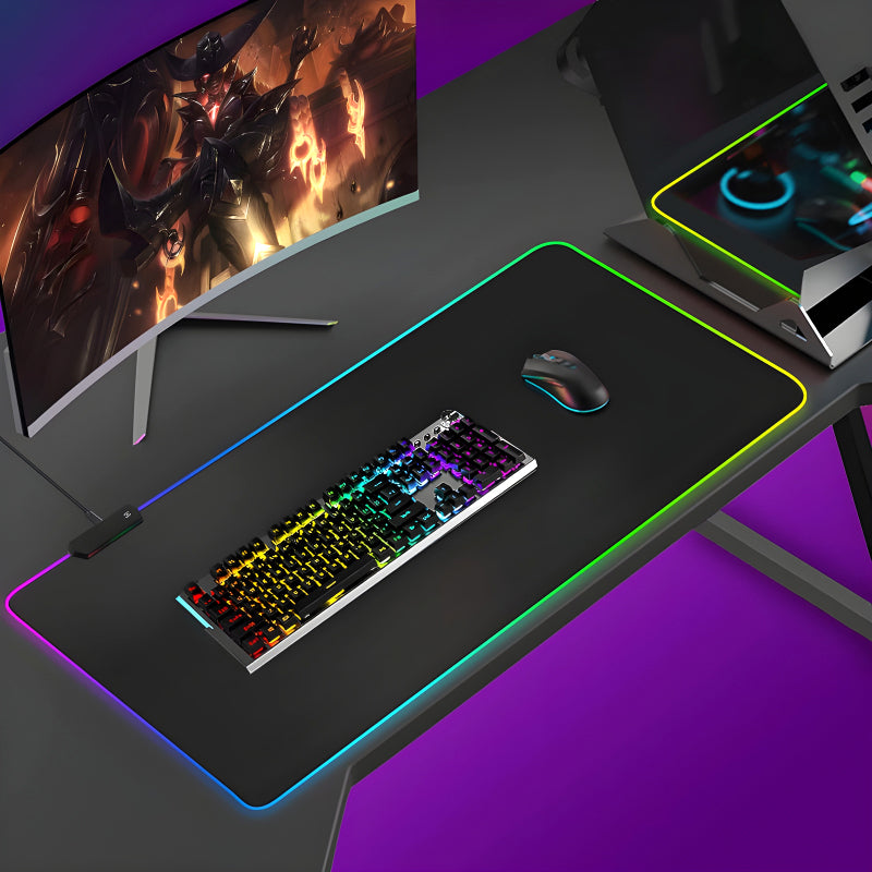 NanoGlow: Compact RGB Gaming Mousepad