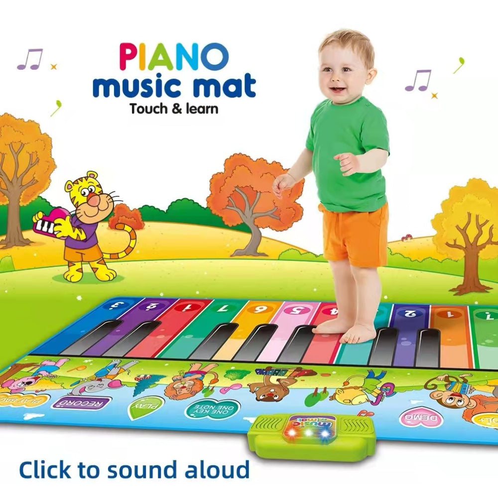 Touch and Learn Kids' Music Piano Mat