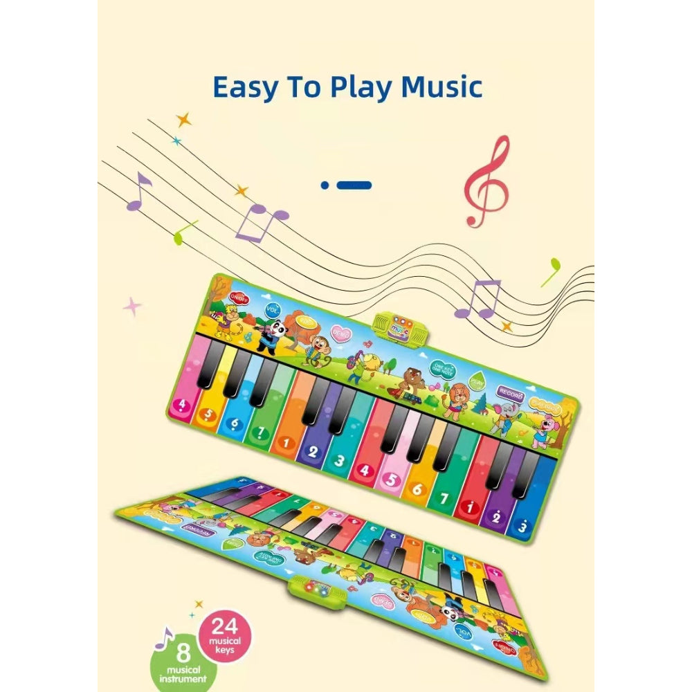 Touch and Learn Kids' Music Piano Mat