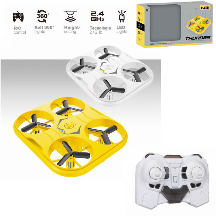 2.4GHz X53 Mini Quadcopter Drone: 360° Movements and LED Lights