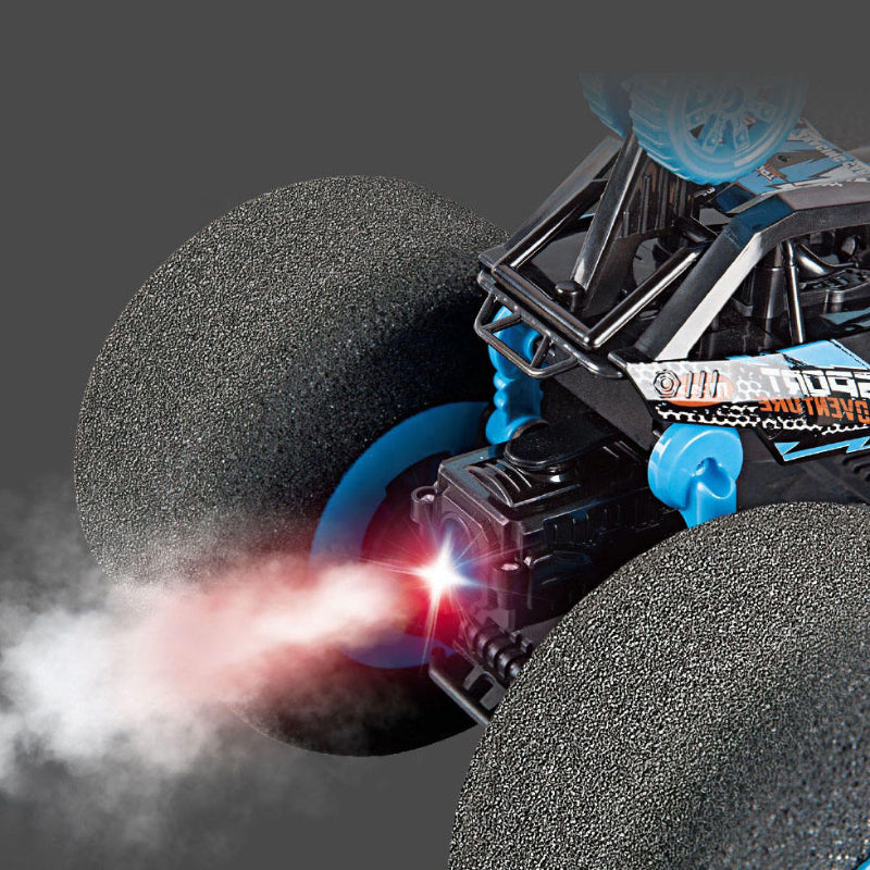 2.4G RC Stunt Car with Sponge Wheel Water Spray: Lightweight & Fun