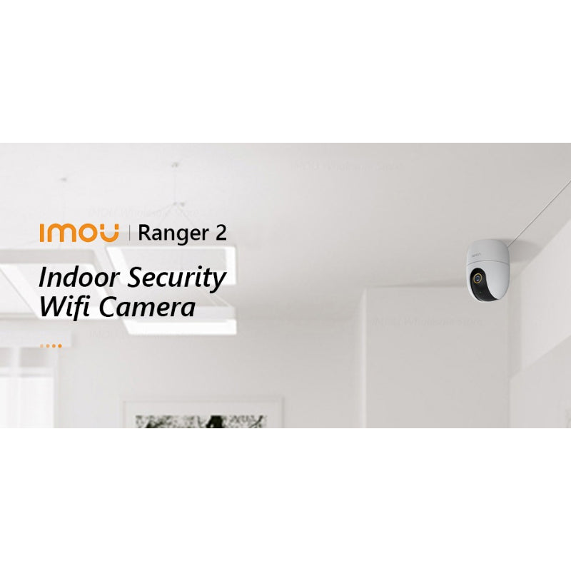 360° Indoor Camera: Ranger 2 with Built-In Mic and 2MP Wifi