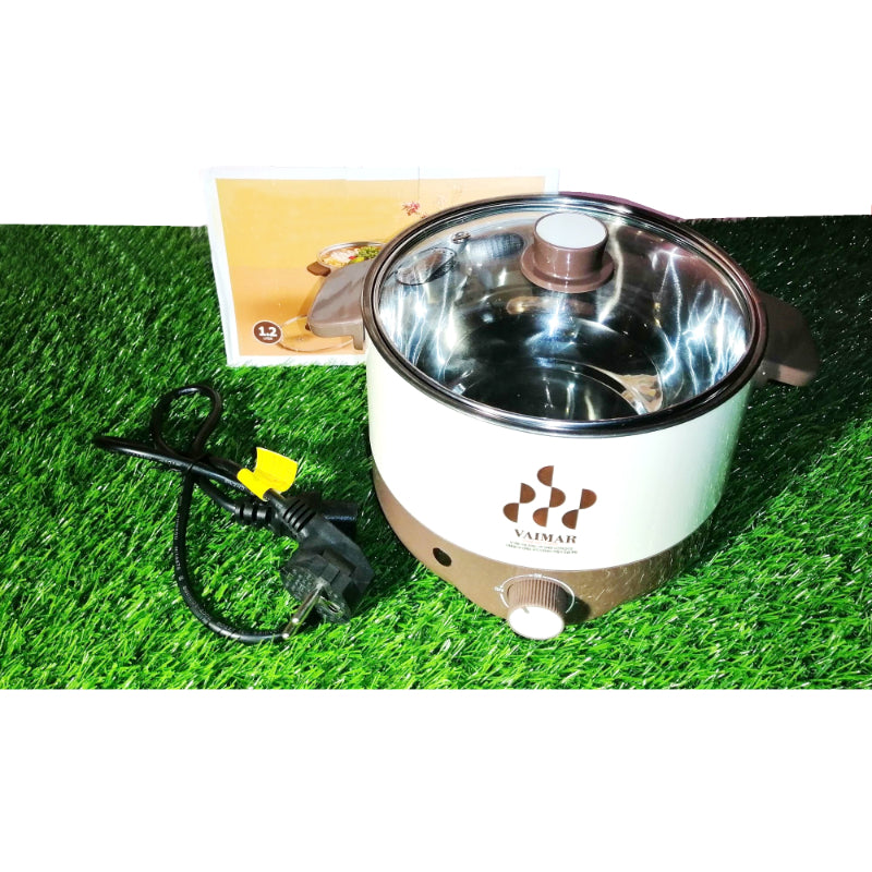 1.2 Liter Electric Cooker: Multi-Functional