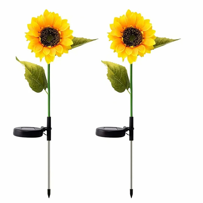 Waterproof Solar Sunflower Lights - Perfect Garden Décor