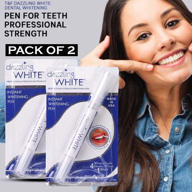 Pack of 2 Professional Strength Teeth Whitening Pens