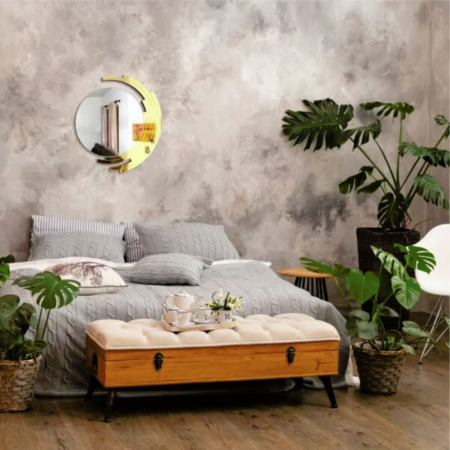 Golden Acrylic Mirror: Enhance Your Space with Style