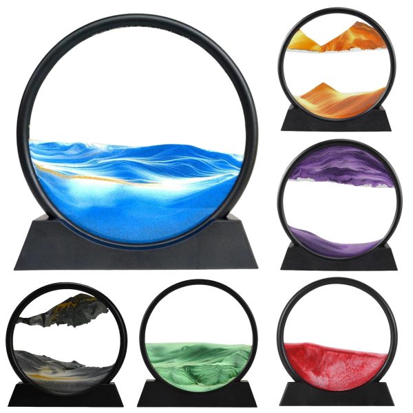 Deep Sea Hourglass Sandscape: Office/Home Decor