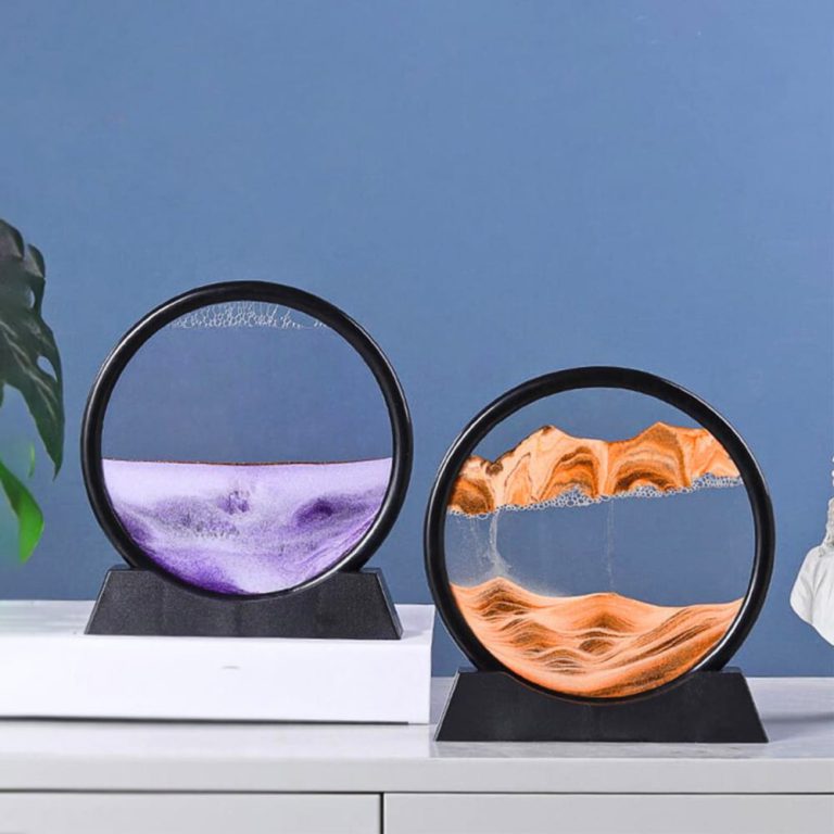 Deep Sea Hourglass Sandscape: Office/Home Decor