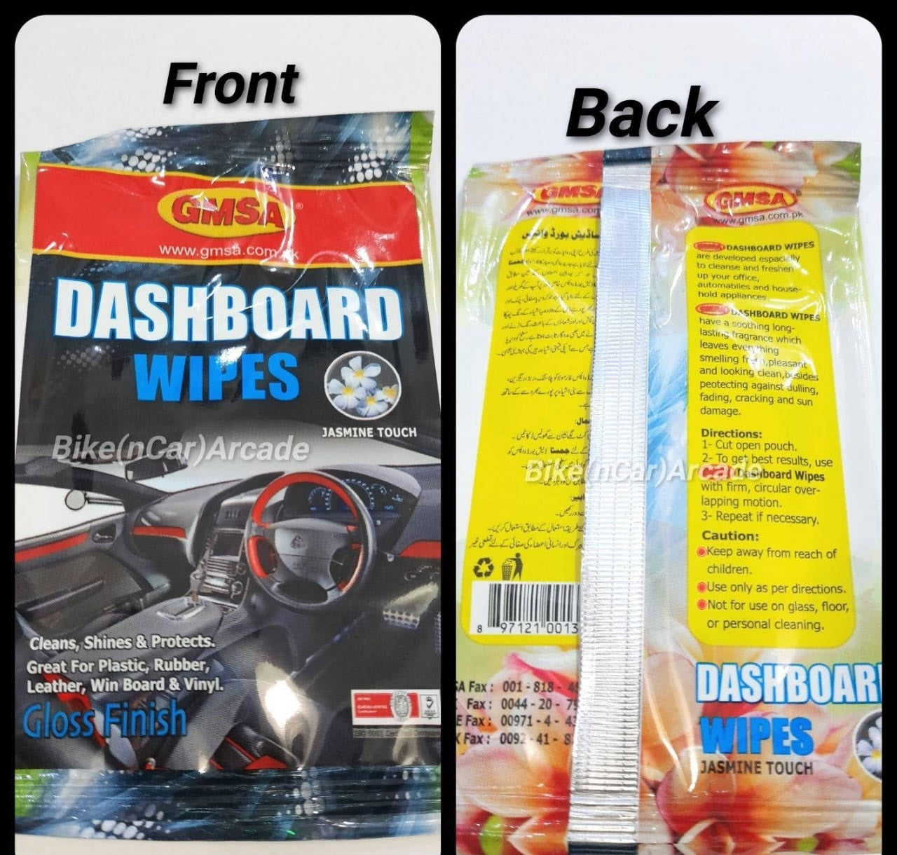 GMSA Car Dashboard Polish 10 Sachets