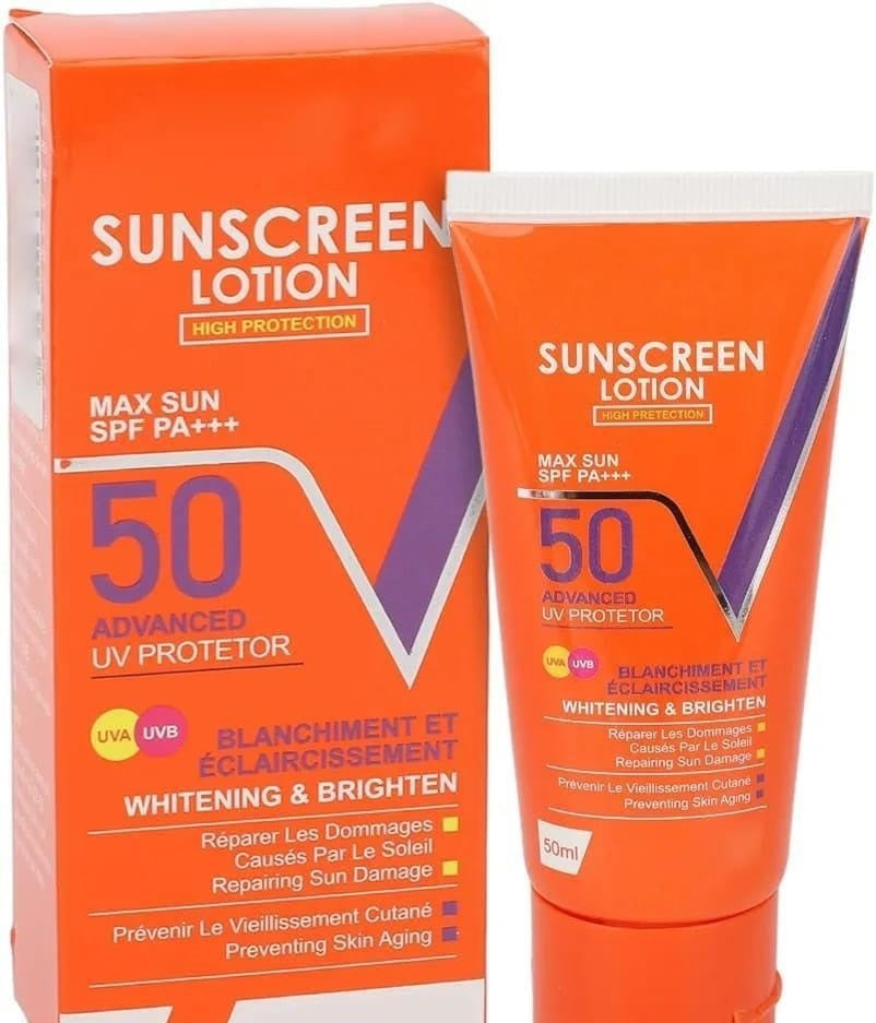 UV Protectant Sunscreen Lotion- Spf-50 : 50 Ml