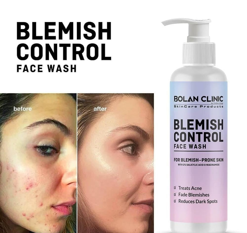 Bolan Clinic's: Blemish Control Face Wash