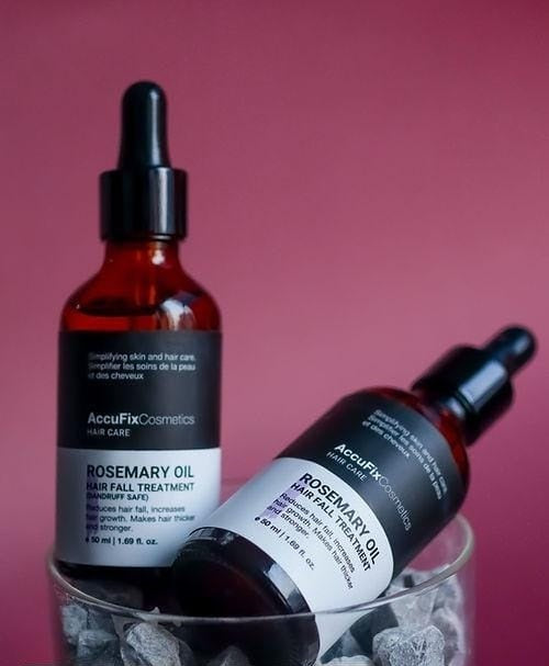 Accufix Cosmetics: Rosemary Oil Hair Fall Treatment