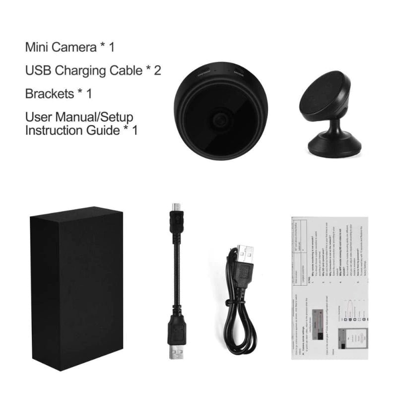 A9 Mini WiFi Cam: 1080P Smart Home Security Camera