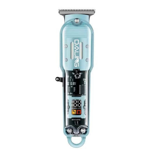 DL-1585 Professional Hair Trimmer: USB Rechargeable, LED Display