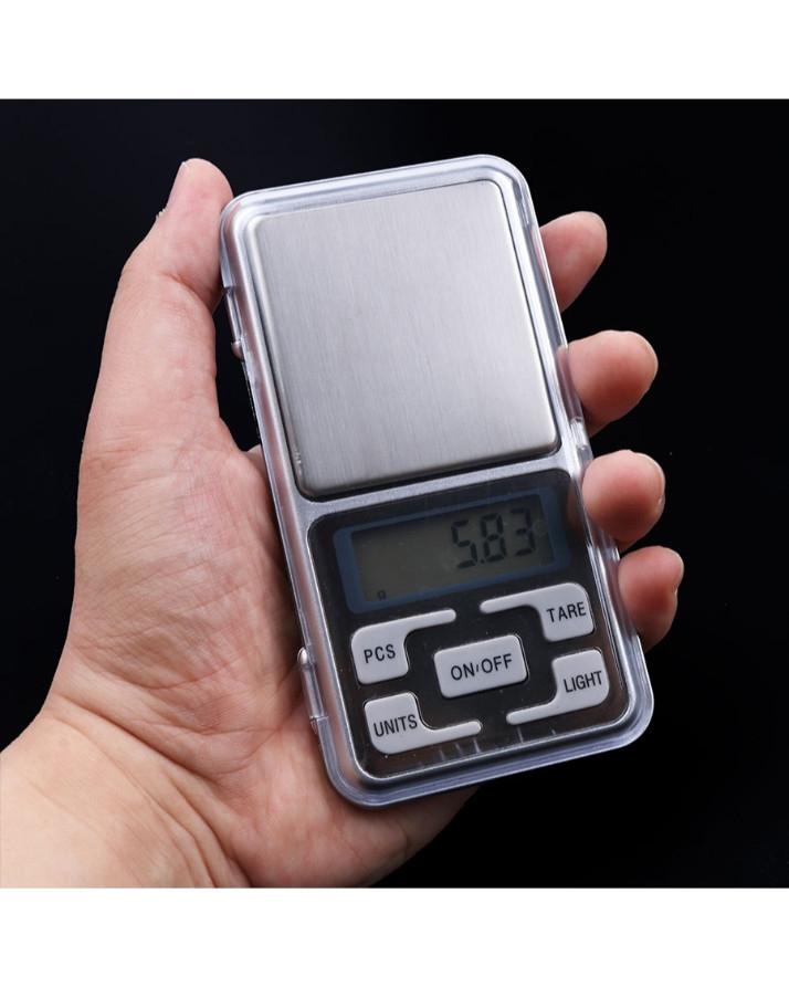 Mini Electronic Digital Scale: 500g Capacity, 0.1g Accuracy, LCD Display