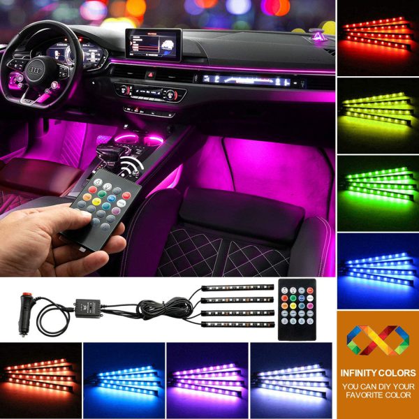 36-LED Remote Controlled Car Atmosphere Light