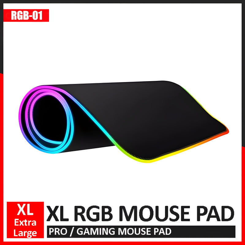 NanoGlow: Compact RGB Gaming Mousepad